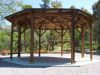 Parco del Pollino - Gazebo in legno INGEGNERIA NATURALISTICA